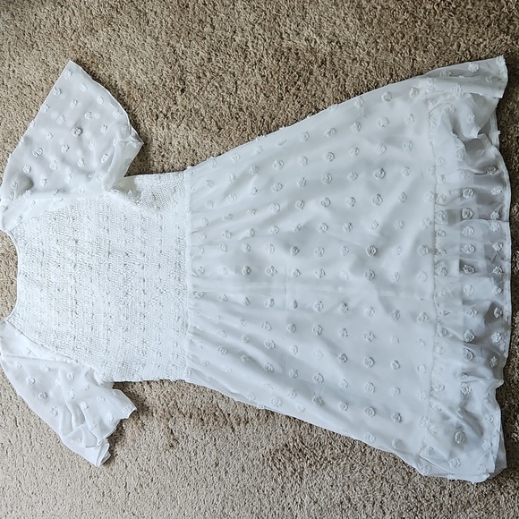 NWT BTFBM White Dress, Size XL - Picture 7 of 7